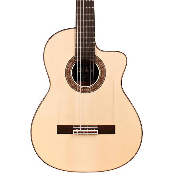 Open Box Cordoba 55FCE Thinbody Limited Flamenco Acoustic-Electric Guitar Level 2 Regular 190839608673