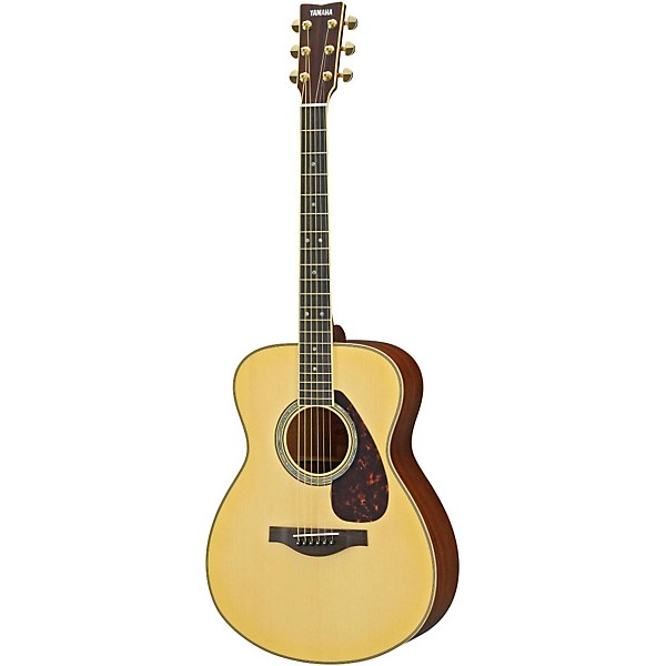 Open Box Yamaha LS16M L Series Solid Mahogany/Spruce Concert Acoustic-Electric Guitar Level 1