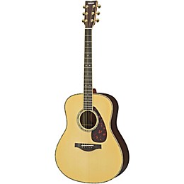 Yamaha LL16RD L Series Solid Rosewood/Spruce Dreadnought Acoustic-Electric Guitar Natural