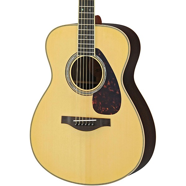 Open Box Yamaha LS16R L Series Solid Rosewood/Spruce Concert Acoustic-Electric Guitar Level 2 Natural 190839199737