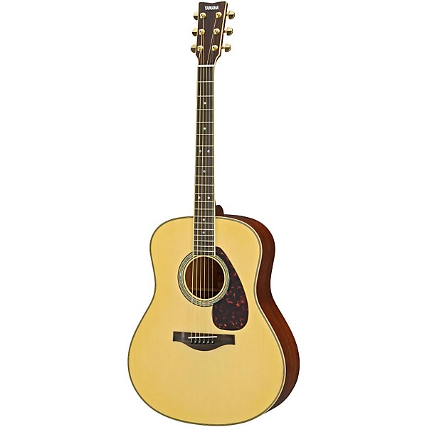 Open Box Yamaha LL16M L Series Solid Mahogany/Spruce Dreadnought Acoustic-Electric Guitar Level 1