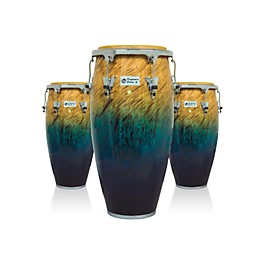 LP Performer Series 3-Piece Conga Set with Chrome Har... LP Performer Series 3-Piece Conga Set with Chrome Hardware Blue Fade