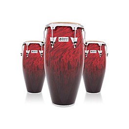 LP Performer Series 3-Piece Conga Set with Chrome Hard... LP Performer Series 3-Piece Conga Set with Chrome Hardware Red Fade