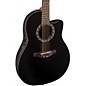 Open Box Applause Balladeer Mid Depth Bowl Acoustic-Electric Guitar Level 1 Black
