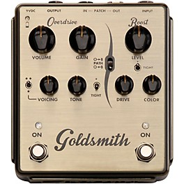 Open Box Egnater Goldsmith Overdrive/Boost Guitar Effects Pedal Level 1