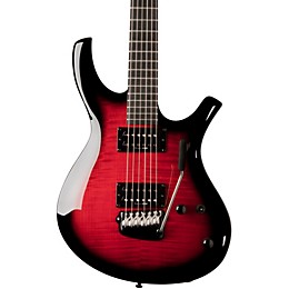 Parker Guitars PDF80 Radial Series Electric Guitar Flame Wine Burst