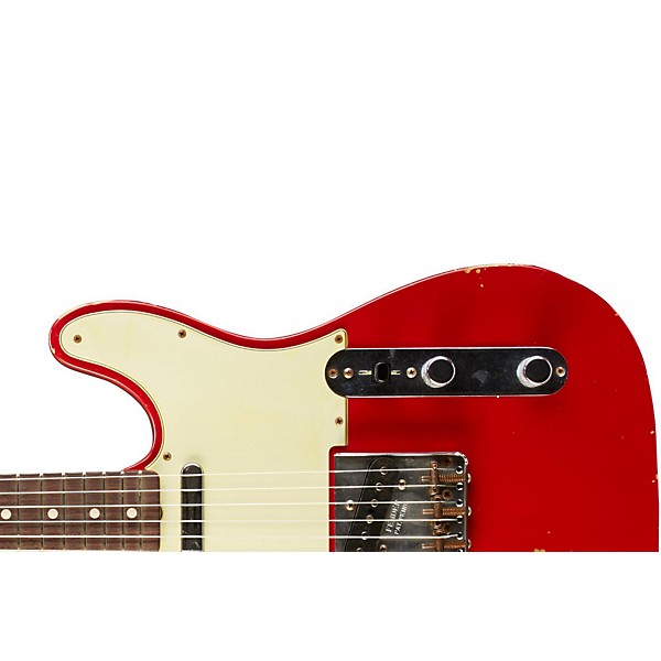 Fender Custom Shop 1963 Telecaster Relic Electric Guitar Dakota Red