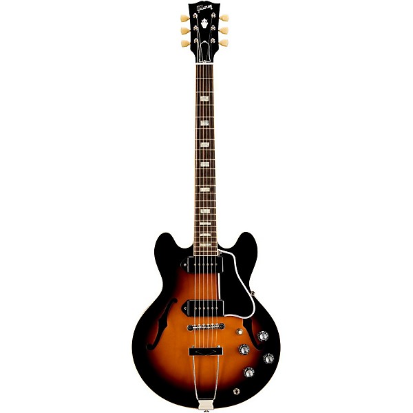 Gibson ES-390 with P-90's Hollow Electric Guitar Vintage Dark Burst