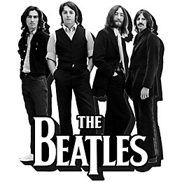 Hal Leonard The Beatles Black and White - Chunky Magnet
