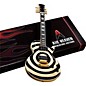 Axe Heaven Zakk Wylde Signature Cream Bullseye Les Paul Miniature Guitar Replica Collectible thumbnail