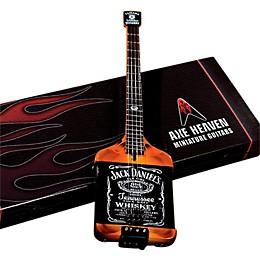 Axe Heaven Michael Anthony Jack Daniels Bass Miniature Guitar Replica Collectible