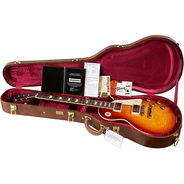 Platinum Gibson Custom 2013 1959 Les Paul Reissue GLOSS Electric