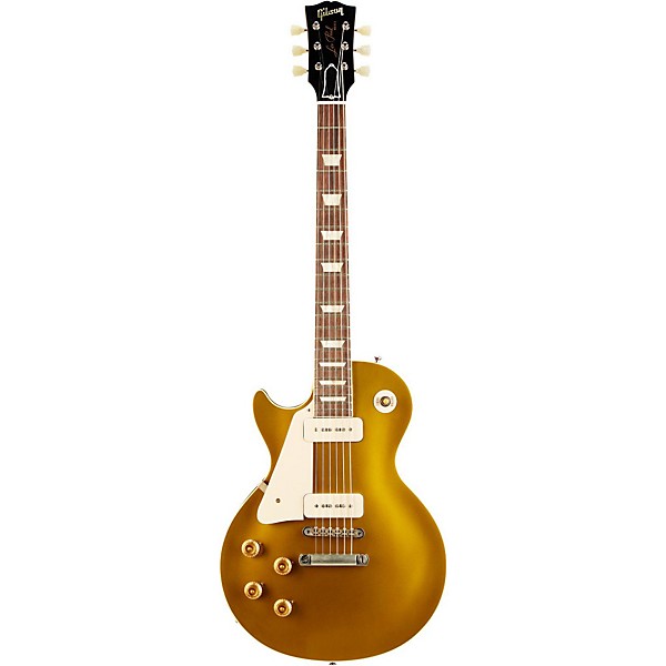 Gibson Custom 1956 Les Paul Goldtop VOS Left-Handed Electric Guitar Antique Gold
