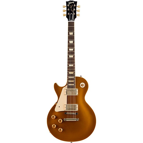 Gibson Custom 1957 Les Paul Goldtop VOS Left-Handed Electric Guitar Antique Gold
