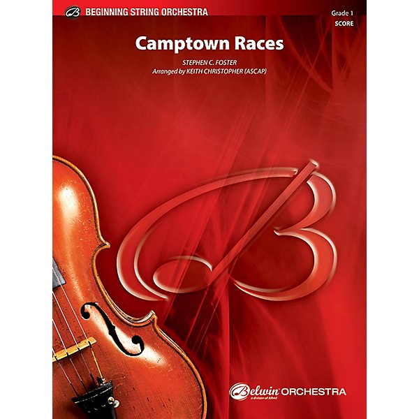 Alfred Camptown Races String Orchestra Grade 1 Set
