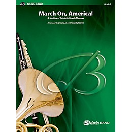 Alfred March On, America! Concert Band Grade 2 Set
