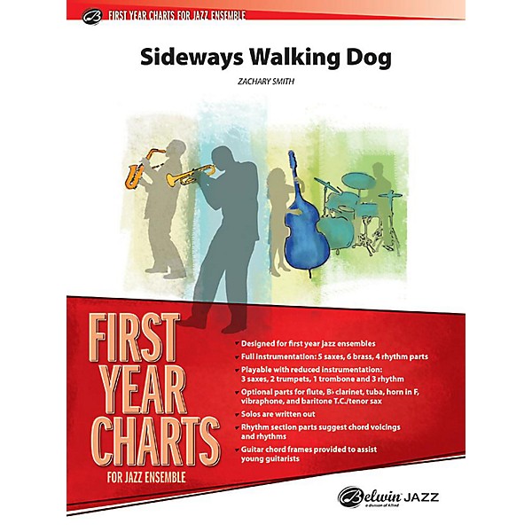 Alfred Sideways Walking Dog Jazz Band Grade 1 Set