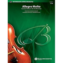 Alfred Allegro Molto String Orchestra Grade 3 Set