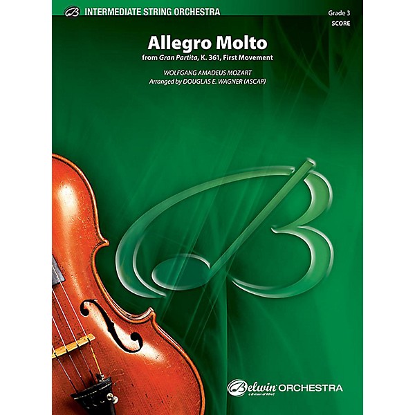 Alfred Allegro Molto String Orchestra Grade 3 Set
