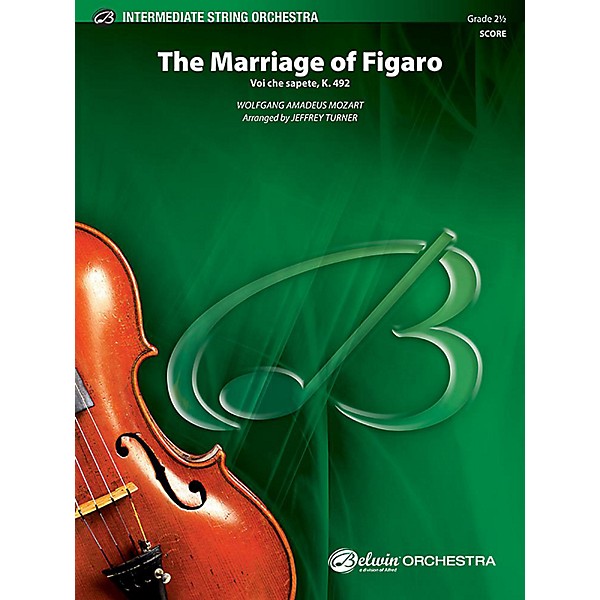 Alfred The Marriage of Figaro String Orchestra Grade 2.5 Set