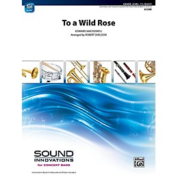 Alfred To a Wild Rose from Woodland Sketches Op. 51 Concert Band Grade 1.5 Set