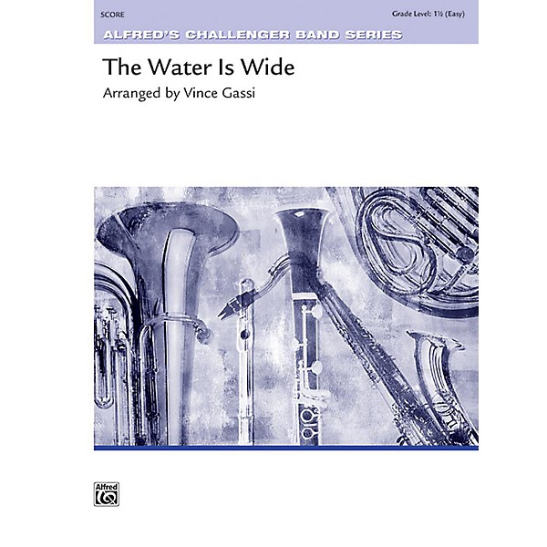 Alfred The Water Is Wide Concert Band Grade 1.5 Set