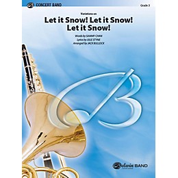 Alfred Let It Snow! Let It Snow! Let It Snow!, Variations on Concert Band Grade 3 Set