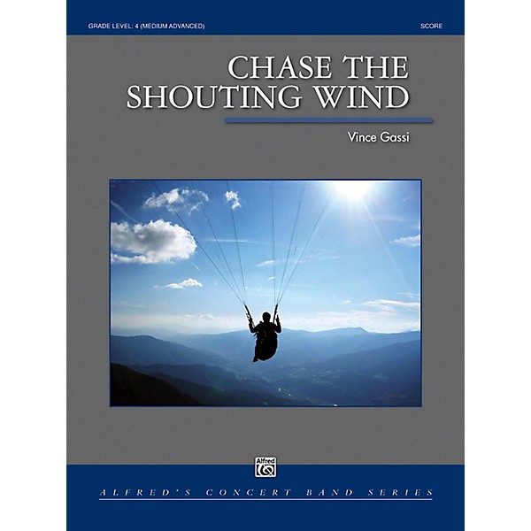 Alfred Chase the Shouting Wind Concert Band Grade 4 Set