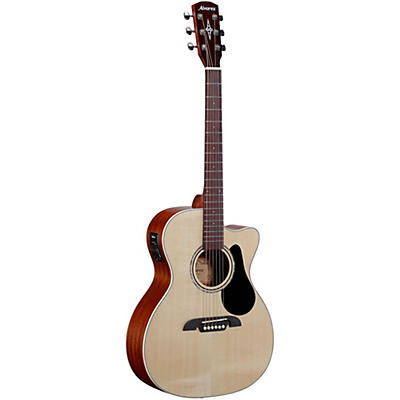 Alvarez Rf26ce Om/Folk Acoustic-Electric Guitar Natural for sale