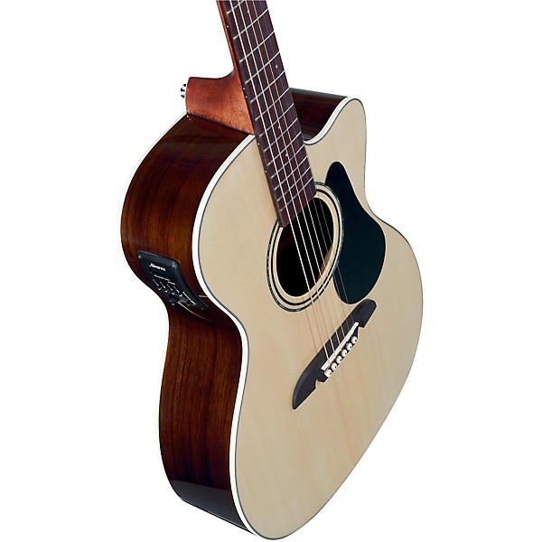 Open Box Alvarez RF27CE OM/Folk Acoustic-Electric Guitar Level 2 Natural 190839239655