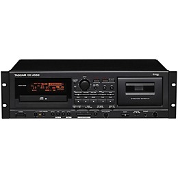 Open Box TASCAM CD-A550 CD Player/Cassette Recorder Level 2  888365505503