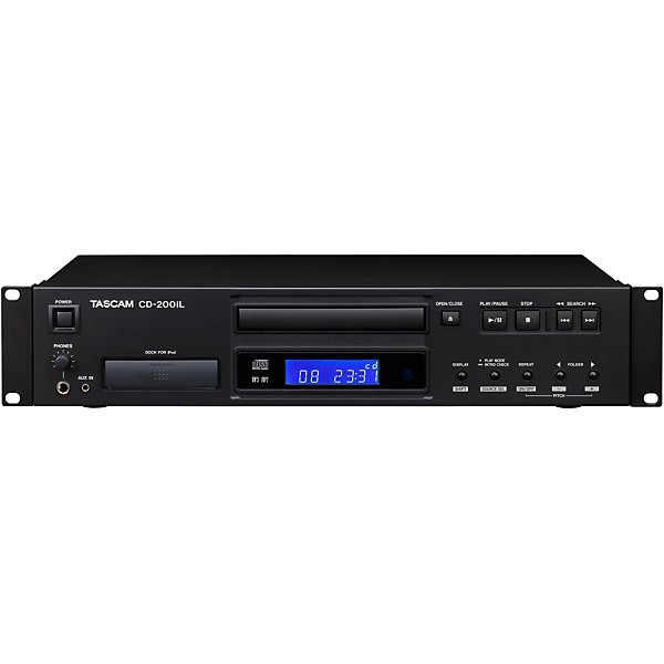 TASCAM CD-200iL Professional CD Player with iPhone Dock