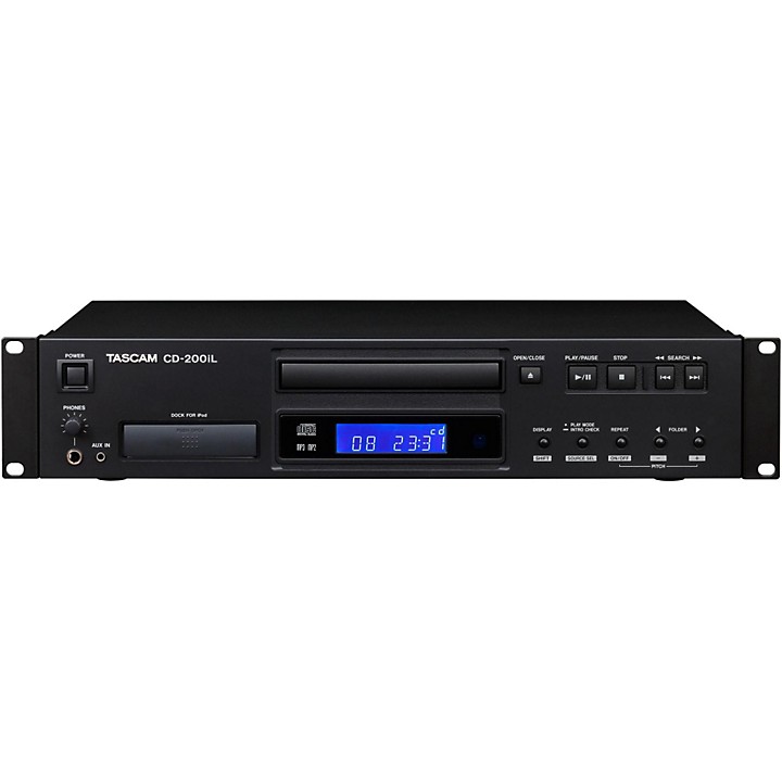 TASCAM CD-200iL Professional CD Player with iPhone Dock | Guitar