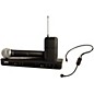 Shure BLX1288 Combo System With PGA31 Headset Microphone and PG58 Handheld Microphone Band H8 thumbnail