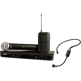 Shure BLX1288 Combo System ... Shure BLX1288 Combo System With PGA31 Headset Microphone and PG58 Handheld Microphone Band J11