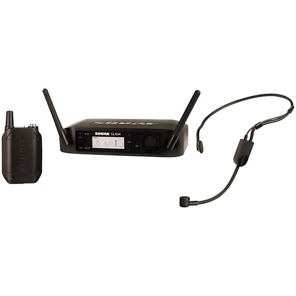 Shure GLX-D Digital Wireless Headset System with PGA31 Headset Microphone Band Z2