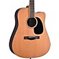 Open Box Mitchell Element Series ME2CEC Dreadnought Cutaway Acoustic-Electric Guitar Level 2 Natural, Indian Rosewood back/sides, Solid Red Cedar top 190839031716 thumbnail