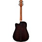 Open Box Mitchell Element Series ME2CEC Dreadnought Cutaway Acoustic-Electric Guitar Level 2 Natural, Indian Rosewood back...