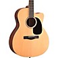 Open Box Mitchell Element Series ME1ACE Auditorium Cutaway Acoustic-Electric Guitar Level 1 Natural Striped Sapele, Solid Spruce top thumbnail