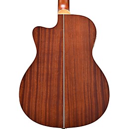 Open Box Mitchell Element Series ME1ACE Auditorium Cutaway Acoustic-Electric Guitar Level 1 Natural Striped Sapele, Solid Spruce top
