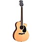 Open Box Mitchell Element Series ME1ACE Auditorium Cutaway Acoustic-Electric Guitar Level 1 Natural Striped Sapele, Solid ...