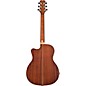Open Box Mitchell Element Series ME1ACE Auditorium Cutaway Acoustic-Electric Guitar Level 1 Natural Striped Sapele, Solid ...
