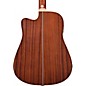 Open Box Mitchell Element Series ME1CE Dreadnought Cutaway Acoustic-Electric Guitar Level 1 Natural Striped Sapele, Solid ...