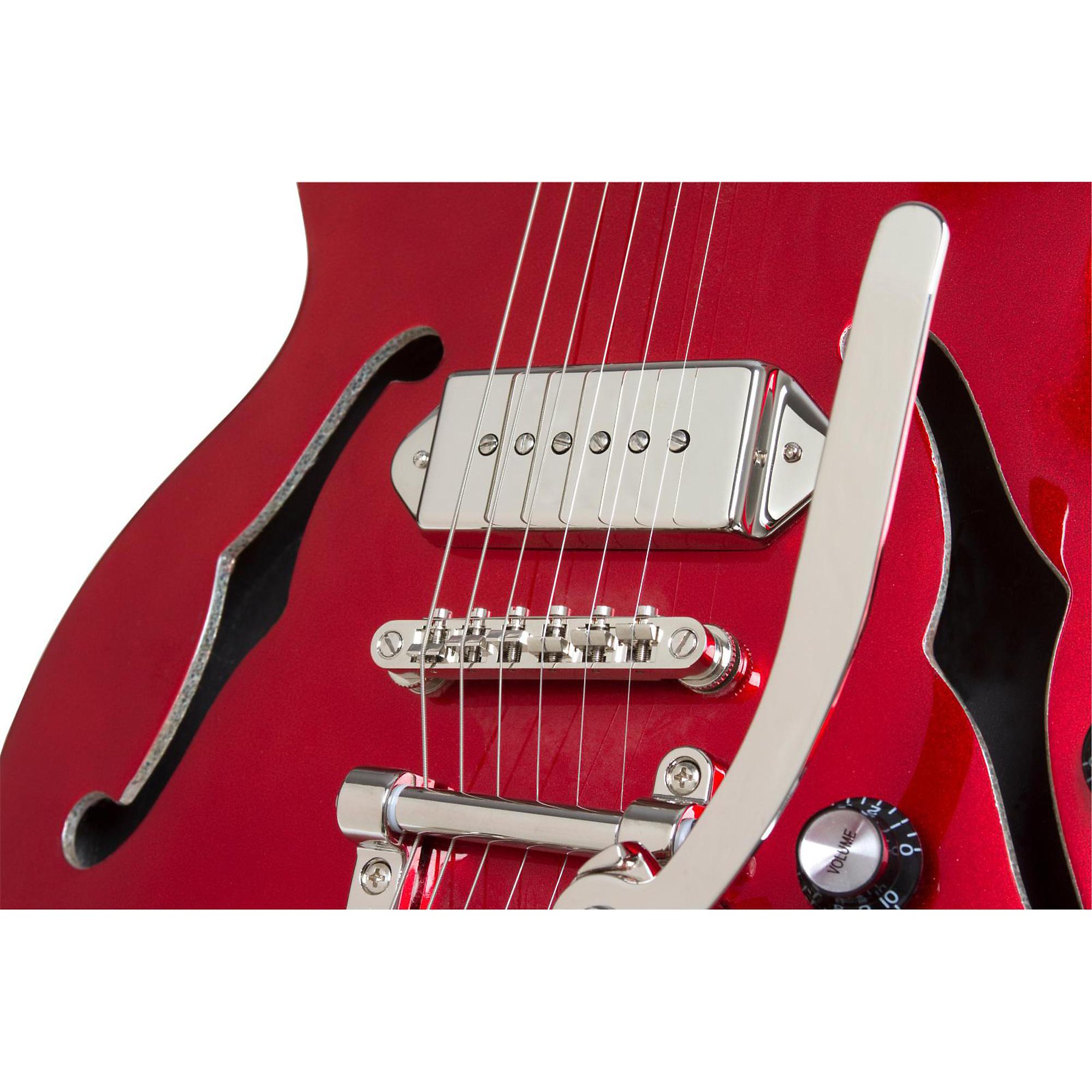 Epiphone Wildkat Made In Korea P90's, Bigsby With Hard Shell