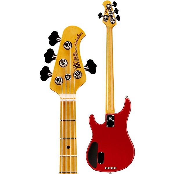 Ernie Ball Music Man Classic Sterling Electric Bass Guitar Classic Red