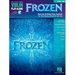 Hal Leonard Frozen - Violin Play-Along Volume 48 Book/Online Audio