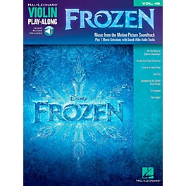 Hal Leonard Frozen - Violin Play-Along Volume 48 Book/Online Audio