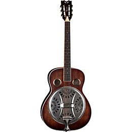 Dean Resonator Spider Acoustic Guitar Antique Distressed Natural Oil