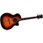 Dean Exotica Ultra Quilt Ash Acoustic-Electric Guitar Transparent Brazilia thumbnail