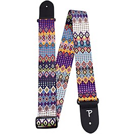 Perri's 2" Polyester Guitar Strap Checker - Rainbow 2 in. Perri's 2" Polyester Guitar Strap Diamonds - Cool Tone 2 in.